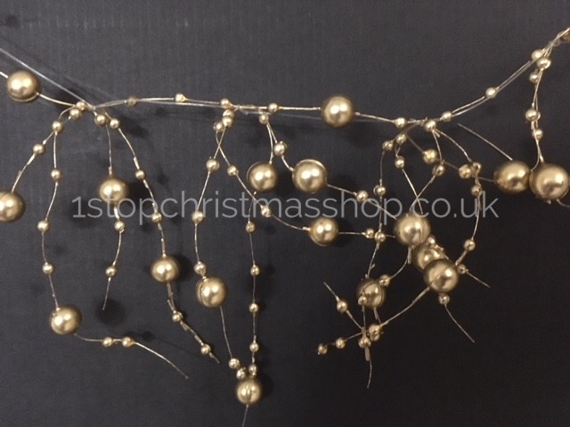 Gold Bead Garland - BG-2M-G - Image 3
