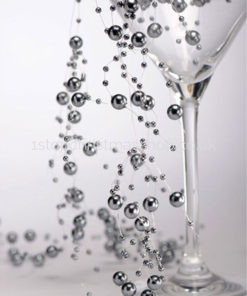 Silver Bead Garland - BG-2M-S