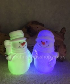 LED Colour-Changing Snowman Multi-Buy - LB141343-3