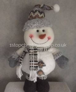 Standing Snowman with Hat & Scarf - XM3814