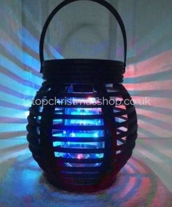 Solar Rattan Lantern - Fountasia
