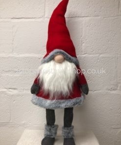 Standing Plush Nordic Santa Gonk Bobbin Wobbly Christmas Decoration 80cm – Bobbly Bert