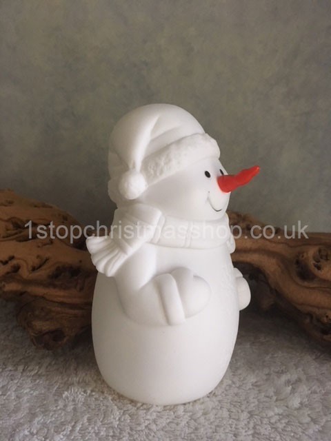 LED Colour Changing Snowman - Style 1 - LB141343-1 - Image 5