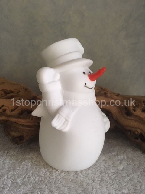 LED Colour Changing Snowman - Style 2 - LB141343-2 - Image 5