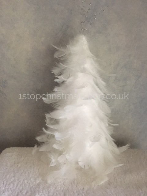 Twilight Feather Tree - White - TWFT-WHT - Image 2