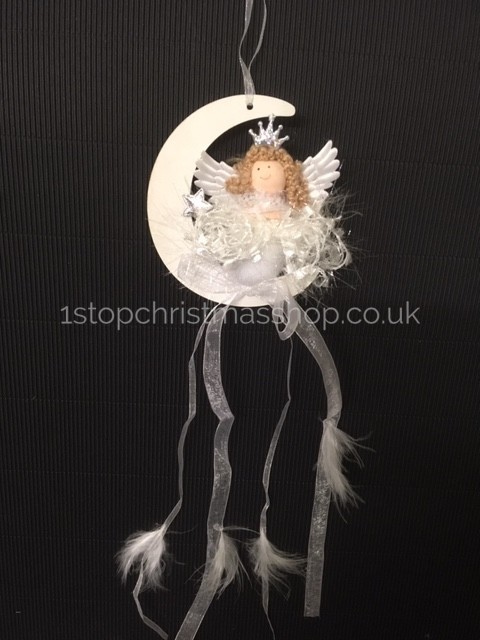 Stardust Lace Fairy Mobile Moon-Silver-282004