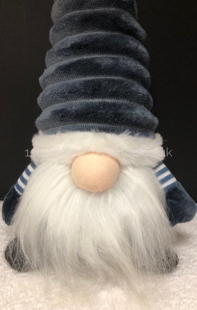 Sitting Plush Nordic Santa Gonk Scandi Christmas Decoration 38cm GrooviKert - Petrol Blue - Image 3