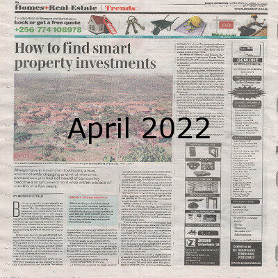 News article April 2022